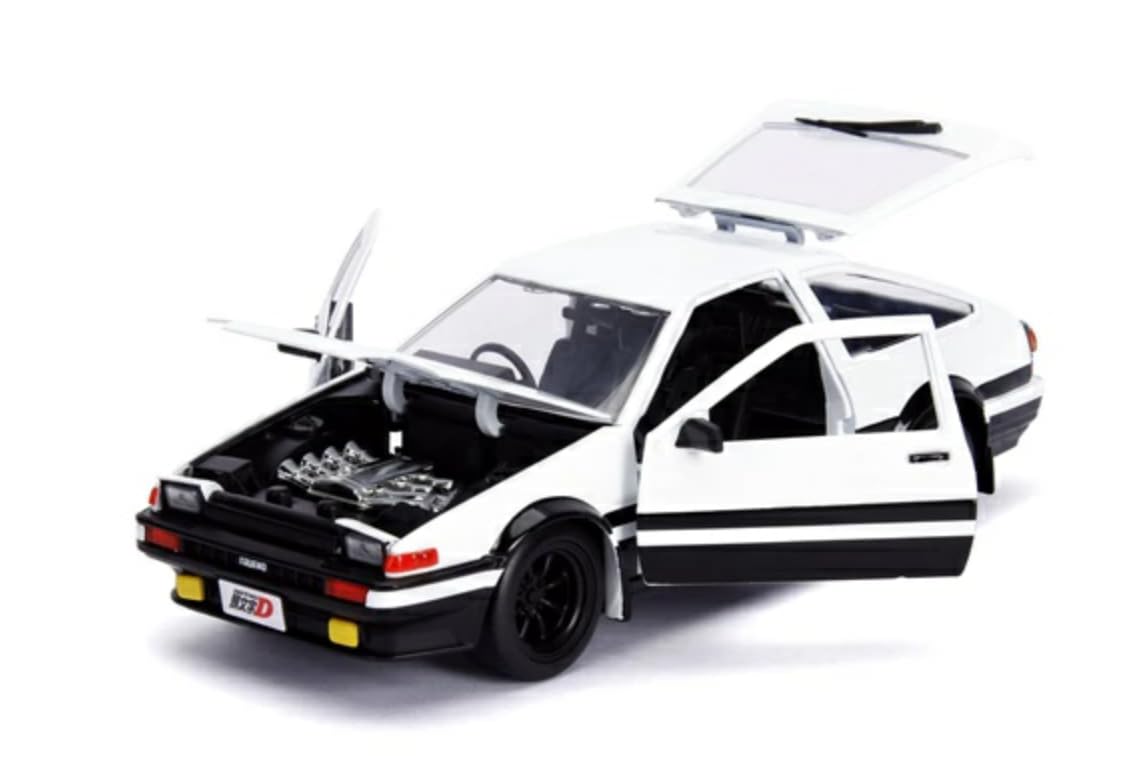 H*ん様 イニシャルD トレノスプリンターAE86 1/64 フィギュア付き 1/64 トヨタ スプリンタートレノ AE86 頭文字D エンジン搭載モデル